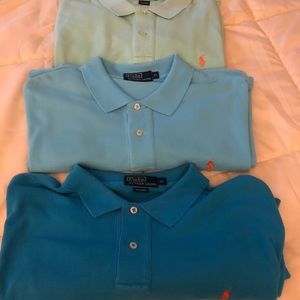 Polo by Ralph Lauren Men’s Short Sleeve Cotton Polo Shirts XL